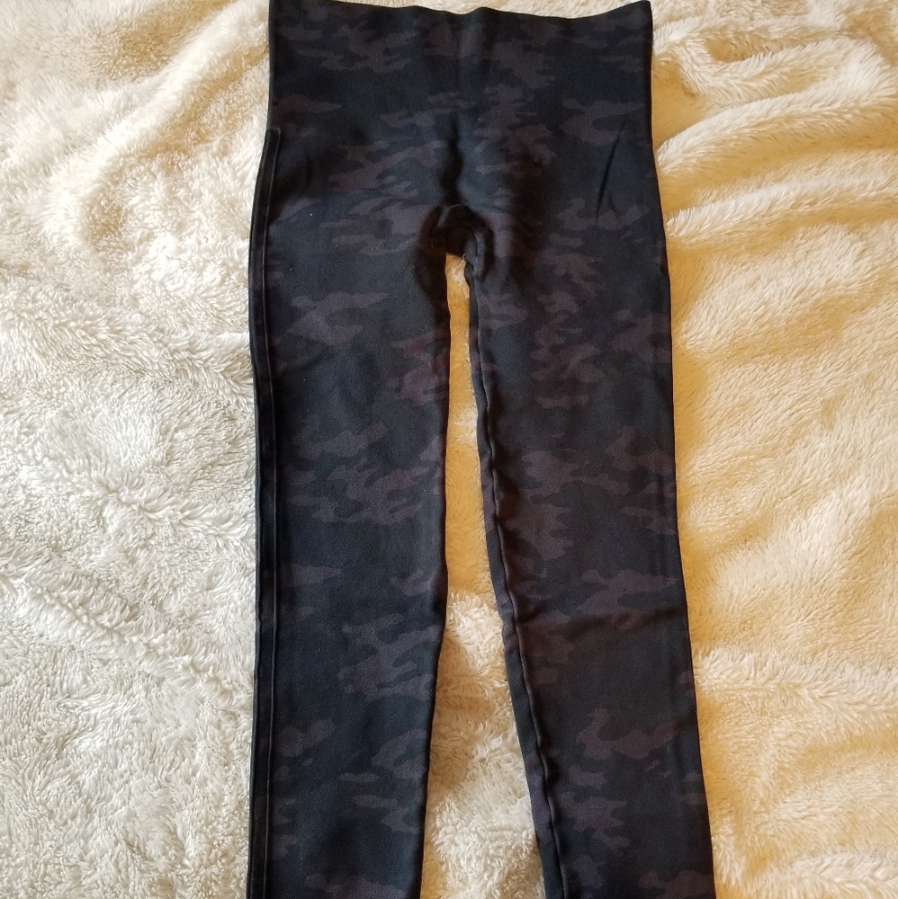 Spanx camo leggings